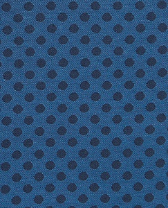 Картинка Jacquard Spot Slim Fit Navy Single Cuff Shirt