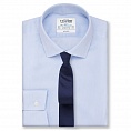 картинка Non-Iron Super Fitted Blue Stripe Shirt от магазина  Fineshirt 