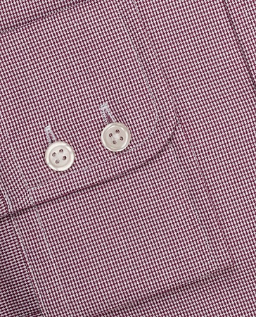 картинка Slim Fit Burgundy Micro Dogtooth Shirt – Button Cuff от магазина  Fineshirt 