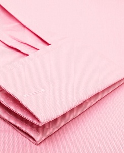 Картинка Slim Fit Pink Oxford Double Cuff Shirt